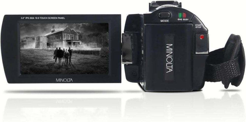 Minolta MN4K25NV 4K Ultra HD 30 MP Night Vision Camcorder (Black) - Image 5